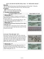 Giáo án Thể dục lớp 3 bài 12: Đi chuyển hướng phải, trái – TC “mèo đuổi chuột”