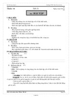 Giáo án Tin học Lớp 8 - Tiết 31: Bài tập - Năm học 2008-2009 - Phạm Thị Lệ