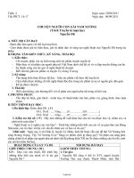 Giáo án Ngữ Văn Lớp 9 - Tiết 16+17: Chuyện người con gái Nam Xương (Trích Truyền kì mạn lục của Nguyễn Dữ) - Năm học 2011-2012