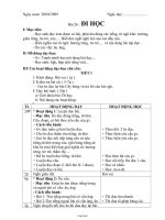 Giáo án môn học Tập đọc 1 - Bài 26: Đi học