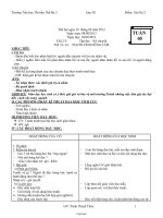 Giáo án lớp 3 Tuần 5 - Trường Tiểu học Thị trấn thứ Ba