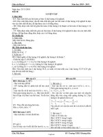 Giáo án lớp 7 môn học Đại số - Tiết 28: Luyện tập