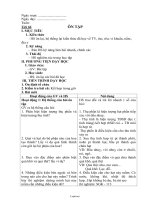 Giáo án lớp 6 môn học Sinh học - Tiết 66: Ôn tập (Tiếp)