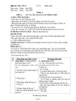 Giáo án môn Ngữ văn 6 - Tiết dạy 3: Từ và cấu tạo của từ Tiếng Việt