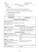 Giáo án môn học Đại số 7 - Phạm Thế Anh - Tiết 32: Luyện tập