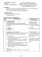 Giáo án Đạo đức Lớp 3 - Tuần 27, Tiết 27: Tôn trọng thư từ, tài sản của người khác (Tiết 2) - Năm học 2006-2007 - Trần Thị Thanh Hà