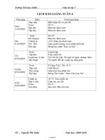 Giáo án các môn học khối lớp 2 - Tuần dạy số 4 - Trường Tiểu học EaBá