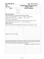 Giáo án môn Đại số 6 - Tiết học 41, 42