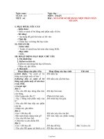 Giáo án lớp 3 môn Toán - Tuần thứ 13