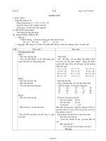 Giáo án môn Toán lớp 3 - Tiết 23: Luyện tập