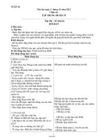 Giáo án tổng hợp cả năm lớp 3 năm 2011