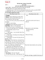 Giáo án các môn học lớp 2 - Tuần lễ 15 năm 2010