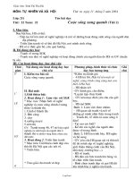 Giáo án Tự nhiên xã hội tiết 22: Cuộc sống xung quanh (Tiết 2)