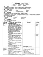 Giáo án môn Tiếng Anh 11 - Unit 15 Lesson: listening - Period 123: Preparation