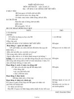 Giáo án Mĩ thuật Lớp 3 - Tuần 22 - Bài: Vẽ màu các dòng chữ nét đều - Ngô Thanh Tình