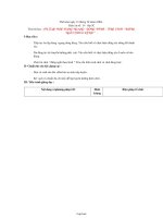 Giáo án môn Thể dục lớp 3 - Bài: Ôn tập hợp hàng ngang – Đóng hình – Trò chơi “đứng ngồi theo lệnh