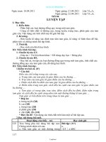 Giáo án Hình học 7 tiết 64 Luyện tập