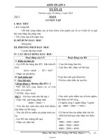 Giáo án lớp 3 - Tuần 21 - Trường Tiểu học Cẩm Thạch 1