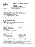 Giáo án lớp 3 Tuần 30 tháng 4 năm học 2013