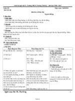 Giáo án Lớp 3 - Tuần 17 - Trường tiểu học Đồn Xá