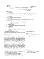 Giáo án bộ môn Ngữ văn 8 - Tuần 30