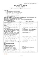 Giáo án Toán tuần 29 - Trường Tiểu học Phong Thạnh A