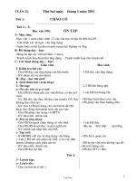 Giáo án Lớp Một – Tuần 22 - Chuẩn kiến thức kỹ năng