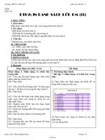 Giáo án môn Tin học 7 tiết 44: Bài thực hành 7: in danh sách lớp em (tt)