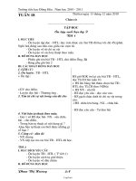 Giáo án Lớp 2 tuần 8 - Trường tiểu học Đồng Hòa