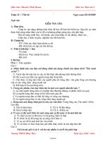 Giáo án: Ngữ văn 8 - Tuần 11 đến 13 - Trường THCS Phúc Hòa