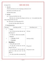 Giáo án Kỹ thuật 4 - Tiết 22: Thêu móc xích