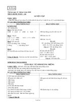 Giáo án môn học Số học lớp 6 - Tuần 30 - Tiết 90: Luyện tập