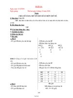 Giáo án tổng hợp Tuần 15 Lớp 3 năm học 2010