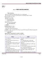 Giáo án lớp 6 môn học Sinh học - Tuần 7 - Tiết 14 - Bài 14: Thân dài ra do đâu