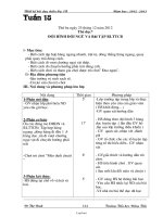 Thiết kế bài dạy chiều Lớp 3 Tuần 18 - Trường Tiểu học Đồng Tiến