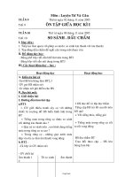 Giáo án môn Luyện từ và câu lớp 3 - Tuần 9 đến tuần 12