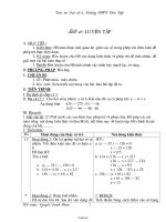 Giáo án môn Đại số 6 - Tiết thứ 10: Luyện tập