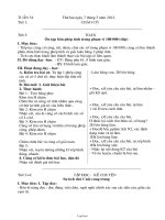 Giáo án tổng hợp Tuần 34 Lớp 3 năm học 2012