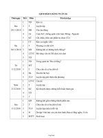 Giáo án Lớp 4 - Tuần 16 (tích hợp đầy đủ)