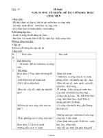 Thiết kế bài học lớp 1 - Tuần 24