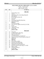 Giáo án môn Vật lí Lớp 8 - Chương trình cả năm - Năm học 2010-2011 - Nguyễn Đình Hùng