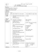 Giáo án Tổng hợp môn lớp 2 - Tuần 324 năm 2007