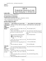 Giáo án Âm nhạc Lớp 3 - Tuần 28, Tiết 28: Oon tập bài hát Tiếng hát bạn bè mình. Tập kẻ khuông nhạc và viết khóa Son - Nguyễn Tấn Tài