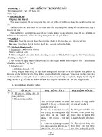 Giáo án Ngữ văn lớp 7 tiết 7: Bố cục trong văn bản