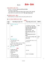 Giáo án môn Tiếng Việt khối 1 - Bài 61 đến bài 83