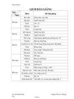 Giáo án Lớp 2 tuần 8 - Trường Tiểu học Thượng Cốc