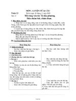 Giáo án môn Luyện từ và câu lớp 3 - Tuần 13 đến tuần 16