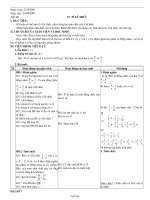 Giáo án Đại 7 - THCS Lê Hồng Phong - Tiết 9: Tỉ lệ thức