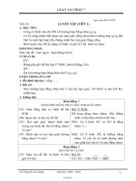 Giáo án môn Hình học 7 - Tiết 33 đến tiết 47