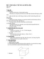 Bài giảng môn Hình học lớp 12 - Tiết 6, 7 - Bài 3: Khái niệm về thể tích của khối đa diện